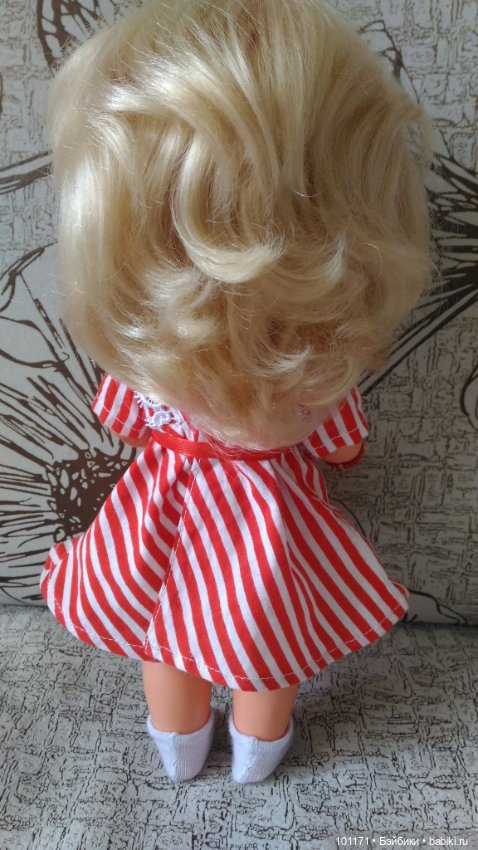 Кукла ГДР 70-80 годов 20 века 30 см Бигги номерная 30 210 (фото 3)