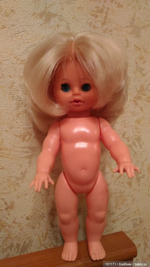 Кукла ГДР 70-80 годов 20 века 30 см Бигги номерная 30 210 (фото 7)