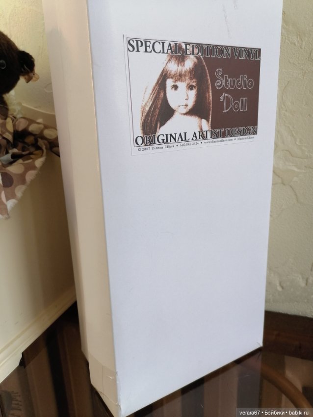 Девочка Little Darling от Dianna Effner, роспись Joice Mathews. Новая.При оплате сразу-55000