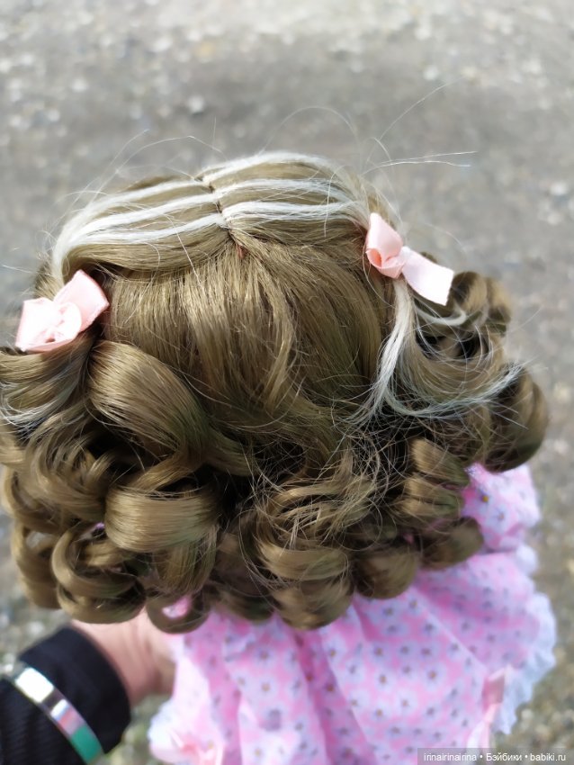 Весна и цветы (244.2) — Фарфоровые куклы (фото 3)