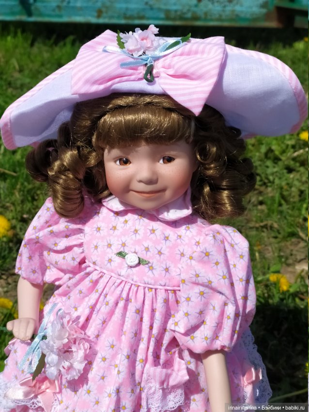 Весна и цветы (244.2) — Фарфоровые куклы