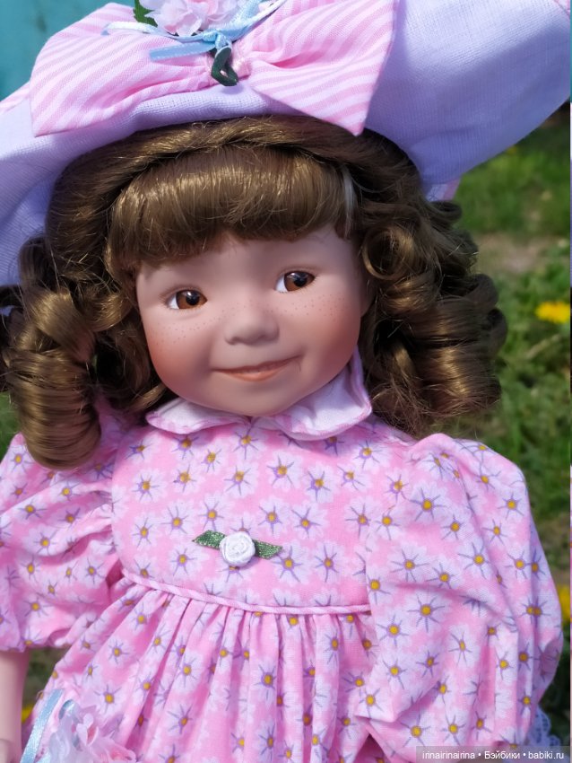 Весна и цветы (244.2) — Фарфоровые куклы (фото 9)