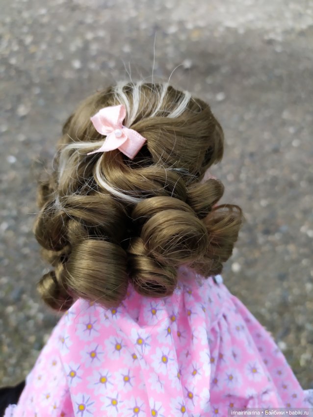 Весна и цветы (244.2) — Фарфоровые куклы (фото 5)