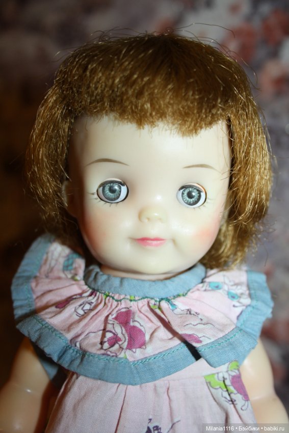Милая девочка Fluffy от Effanbee 1965 г (фото 2)