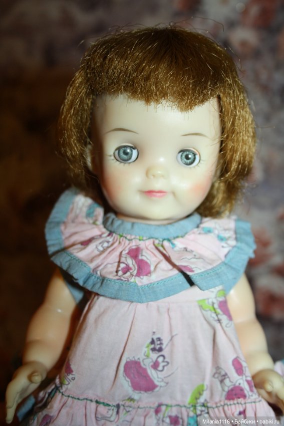 Милая девочка Fluffy от Effanbee 1965 г (фото 3)