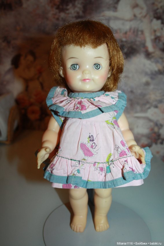 Милая девочка Fluffy от Effanbee 1965 г (фото 4)