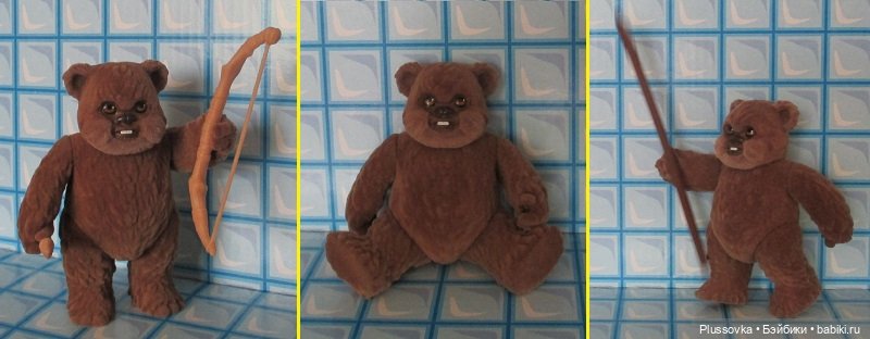 Медвежонок Эвоки из "Звездных войн". Полный комплект (фото 2)