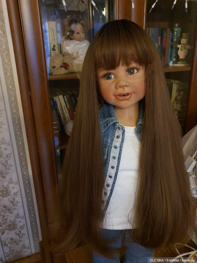 Продается парик - для больших кукол Моники Левениг (фото 2)