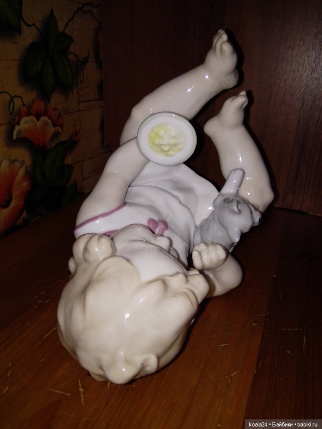 Статуэтка Германия. Девочка с котенком. Очаровательный ребёнок (фото 6)
