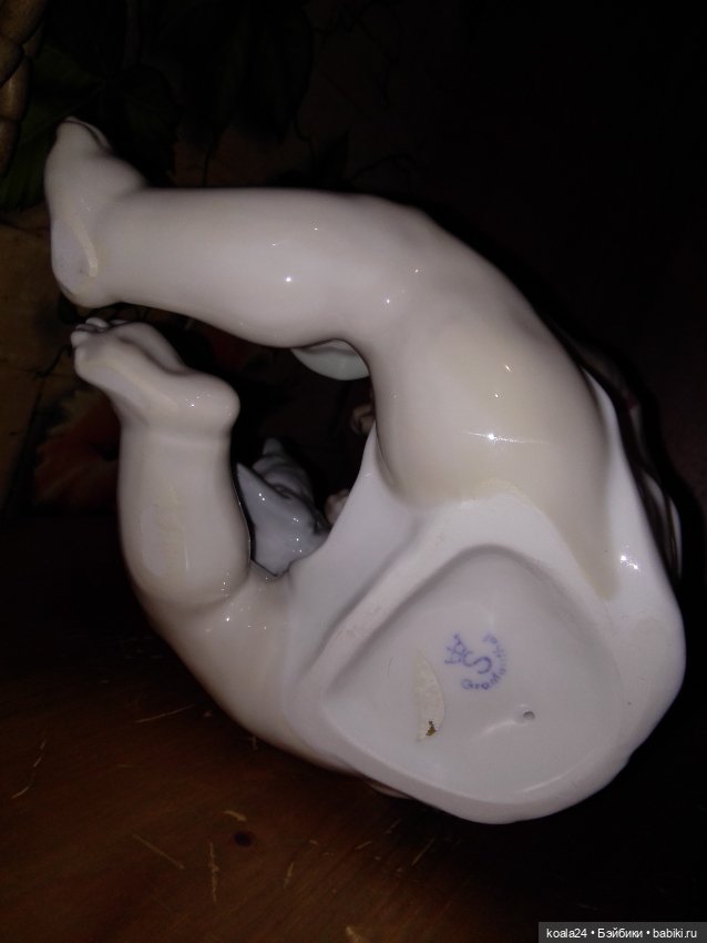 Статуэтка Германия. Девочка с котенком. Очаровательный ребёнок (фото 7)