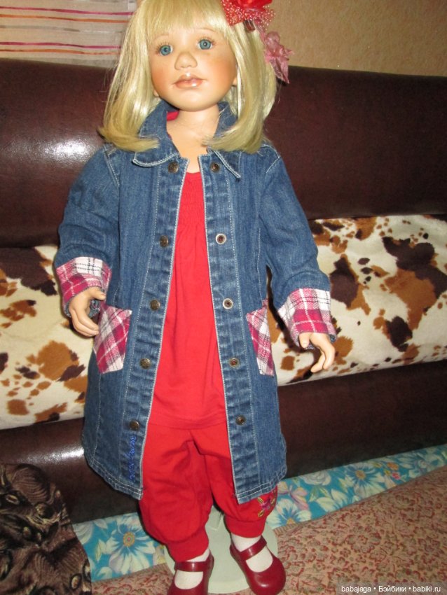 Фарфоровая куколка в прекрасном состоянии (фото 5)