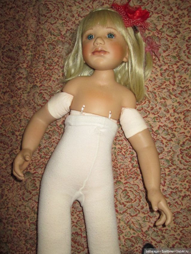 Фарфоровая куколка в прекрасном состоянии (фото 3)