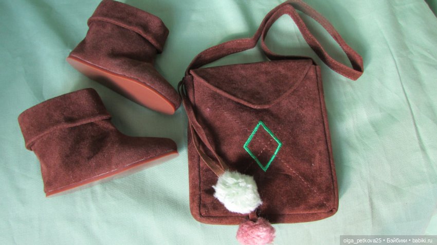 Сапожки и сумочка для кукол Мэри энд Френд 52 см (фото 4)