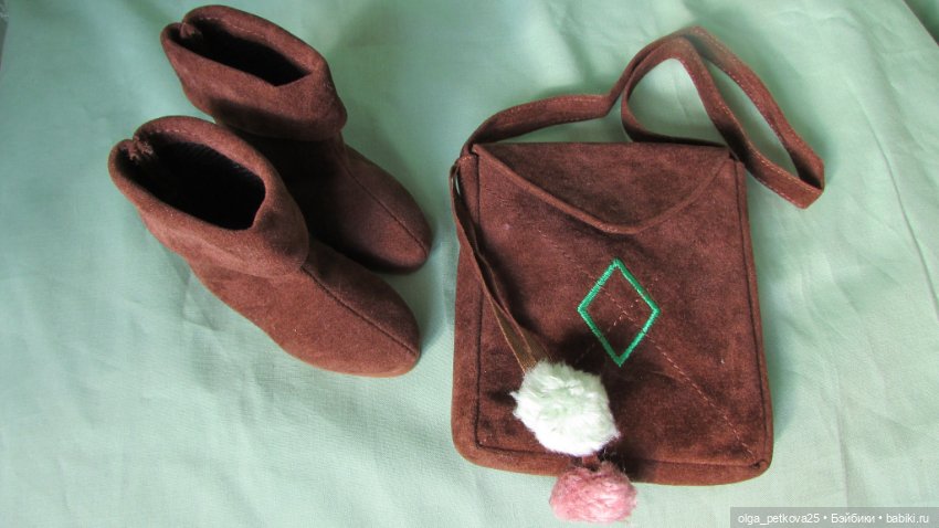 Сапожки и сумочка для кукол Мэри энд Френд 52 см