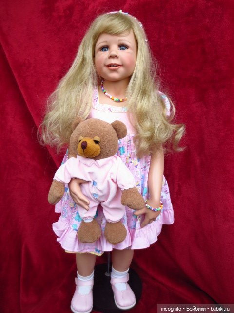Коллекционная кукла Carolin от Monika Levenig (фото 3)