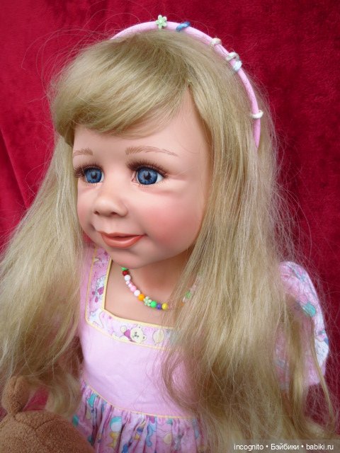Коллекционная кукла Carolin от Monika Levenig (фото 4)