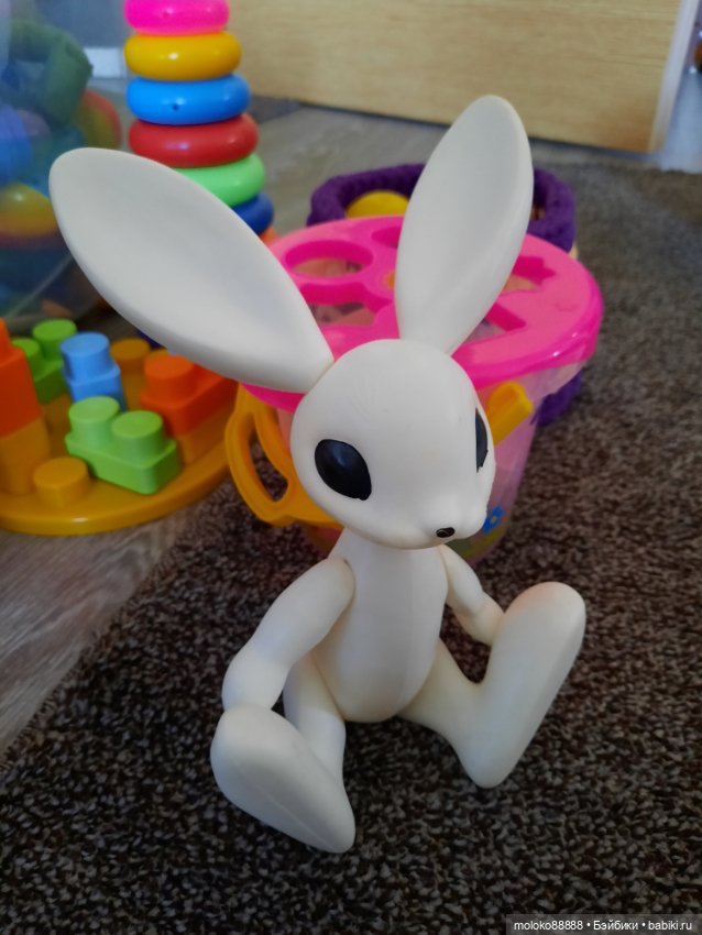 Заяц Охтален — Винтажные куклы и игрушки детства (фото 7)