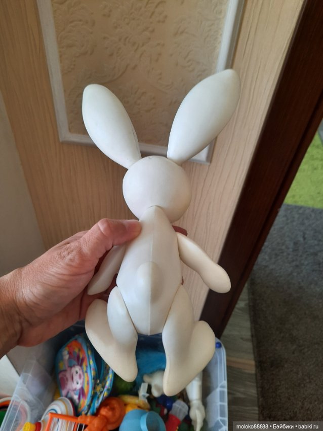Заяц Охтален — Винтажные куклы и игрушки детства (фото 3)