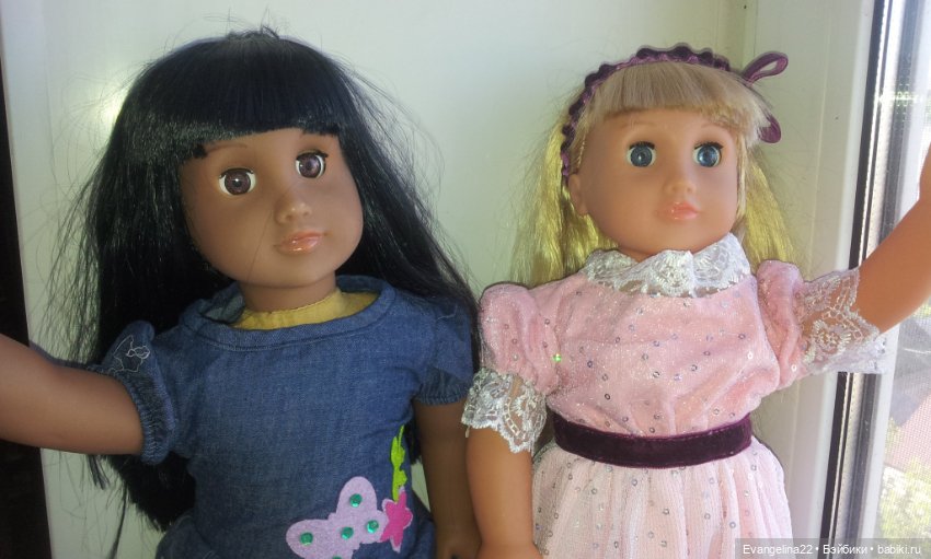 Две куклы Concord Toys рост 46 см (фото 8)