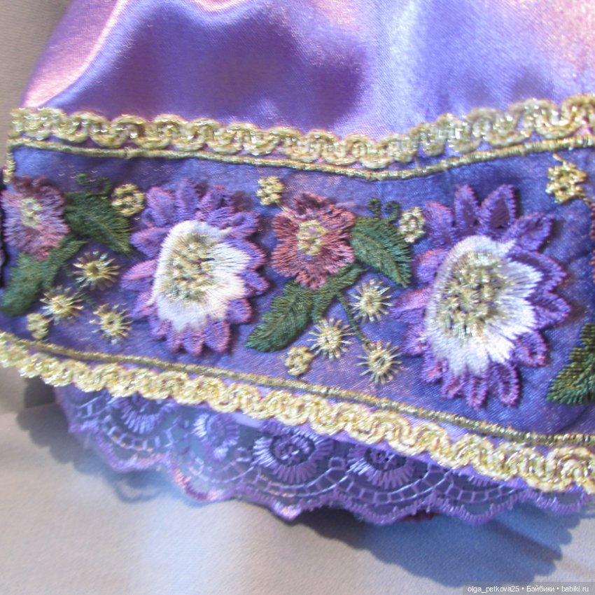 Нарядное платье Для кукол 45-52 см (фото 5)