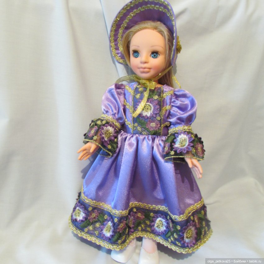 Нарядное платье Для кукол 45-52 см (фото 4)