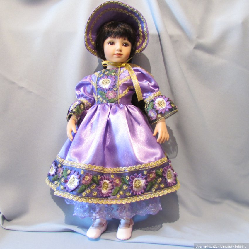Нарядное платье Для кукол 45-52 см (фото 3)