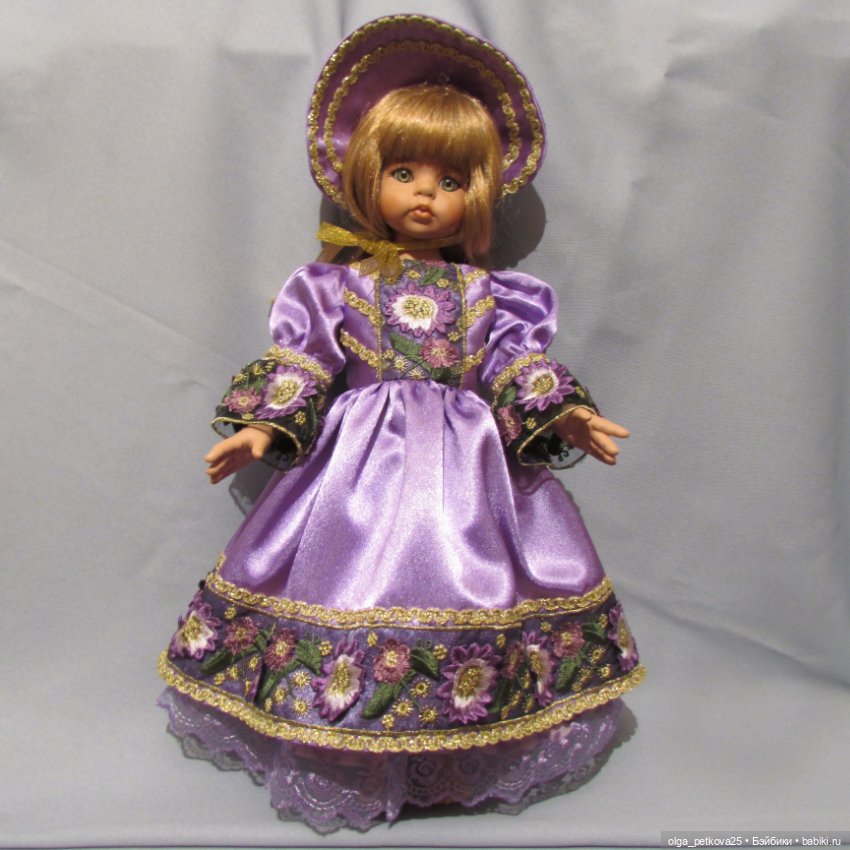 Нарядное платье Для кукол 45-52 см (фото 10)
