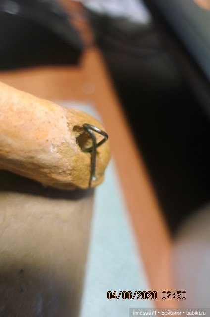 Антикварное примитив-тельце для немецких кукол (фото 7)