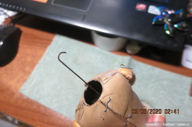 Антикварное примитив-тельце для немецких кукол (фото 4)