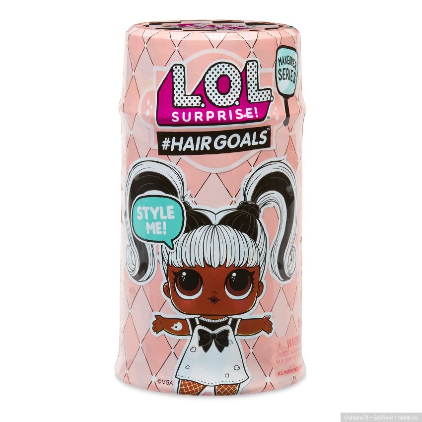 Кукла LOL первой волны с волосами, L.O.L. SURPRISE HAIRGOALS MAKEOVER