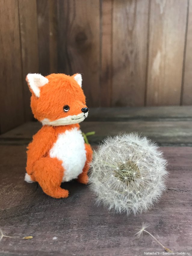 Лисичка Тедди мини — Авторские игрушки (фото 2)