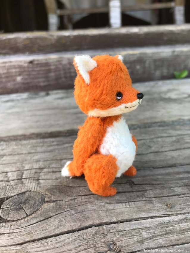 Лисичка Тедди мини — Авторские игрушки (фото 5)