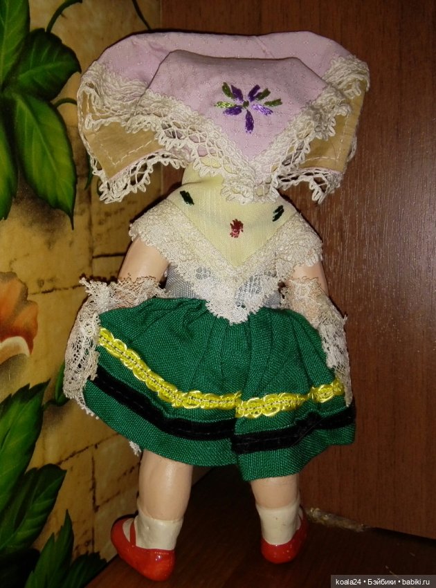 Старинная немецкая кукла. Девочка. Малышка.Рельефные волосы (фото 4)