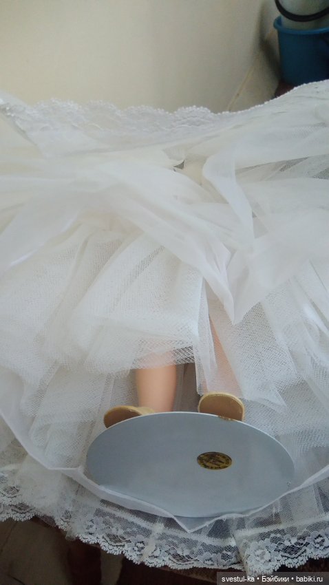 Винтажная невеста от Мадам Александер 1965 г.в.Снижение цены до 2500 (фото 9)