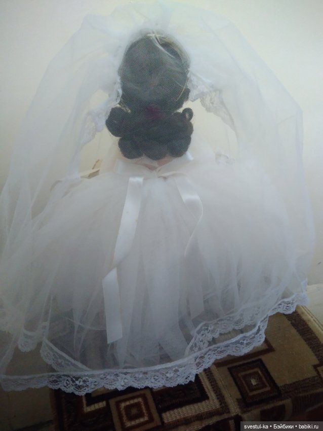 Винтажная невеста от Мадам Александер 1965 г.в.Снижение цены до 2500 (фото 7)