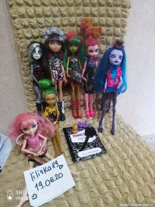 Куклы монстер хай и Эвер автер хай