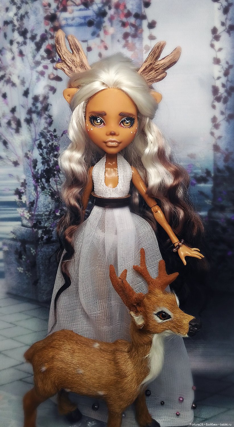 OOAK Monster High (Эвер афтер хай Монстер хай) Олененок (фото 8)