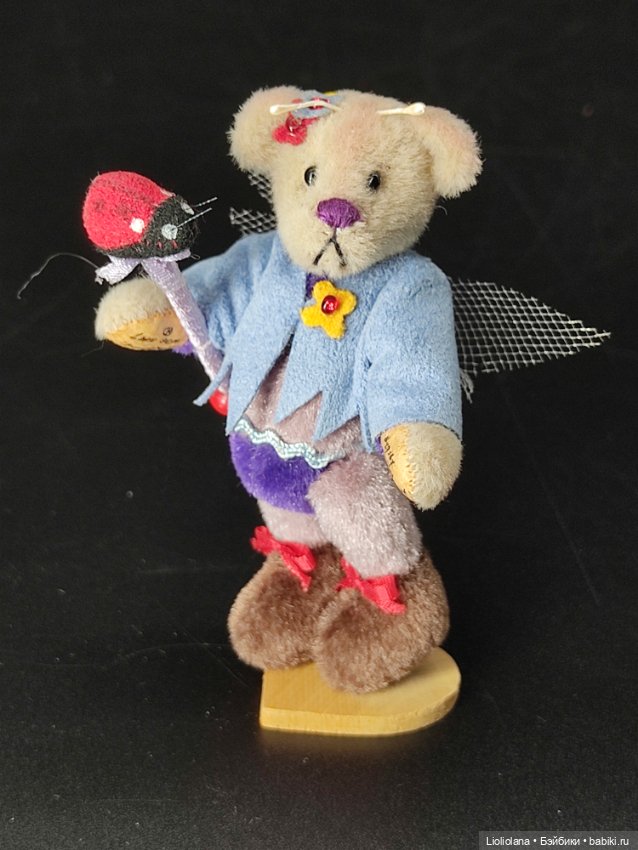 Мишка Багсби от Sally Lambert. 7 см (фото 8)