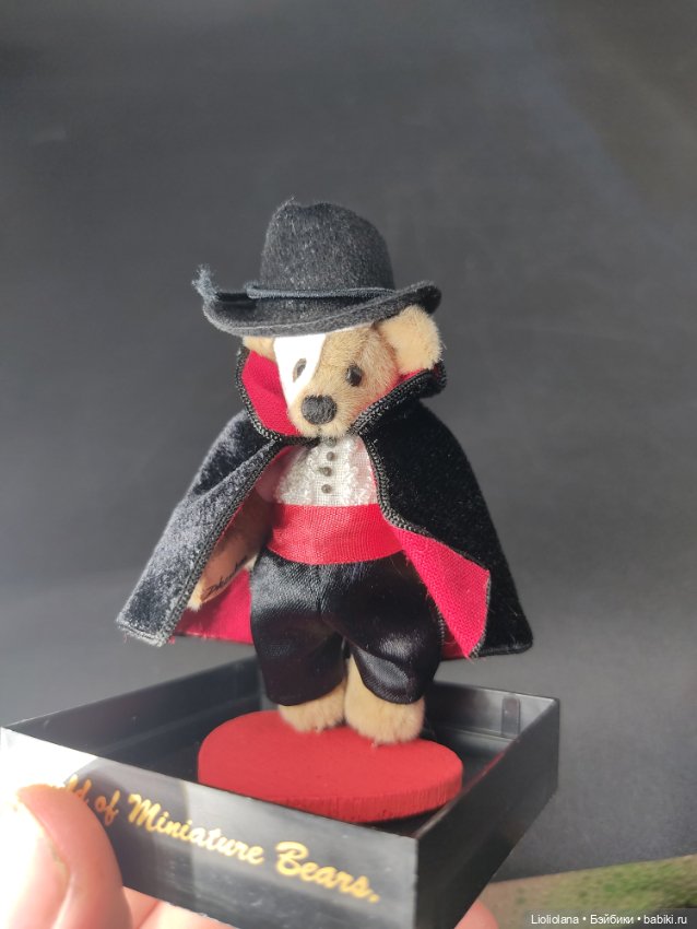 Мишка Призрак Оперы. 1999 год. 7 см (фото 9)