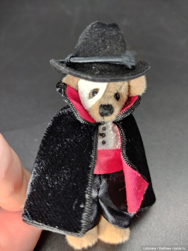 Мишка Призрак Оперы. 1999 год. 7 см (фото 2)