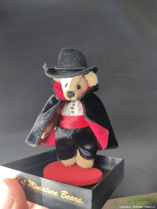 Мишка Призрак Оперы. 1999 год. 7 см (фото 8)