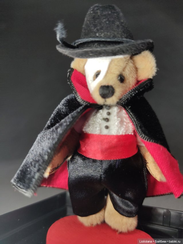 Мишка Призрак Оперы. 1999 год. 7 см (фото 7)