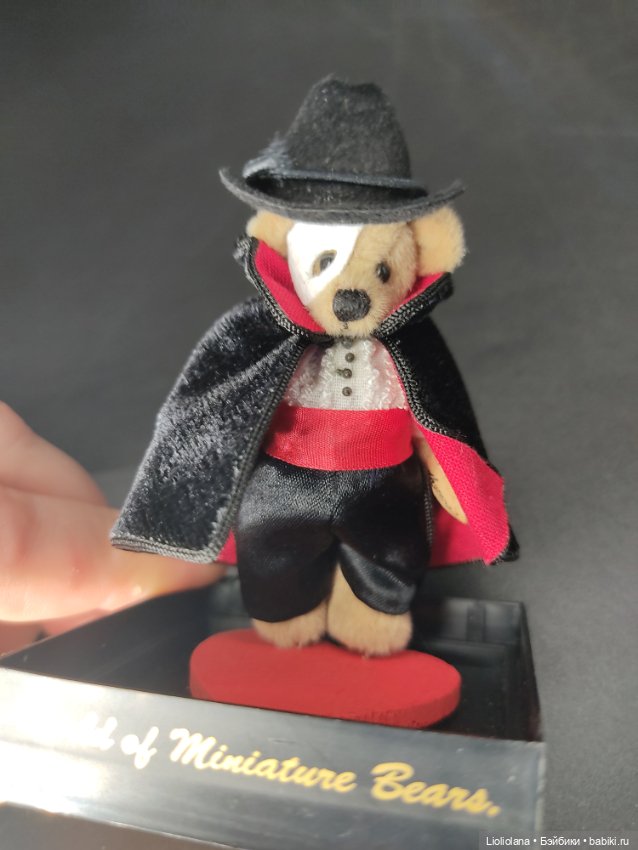 Мишка Призрак Оперы. 1999 год. 7 см (фото 10)