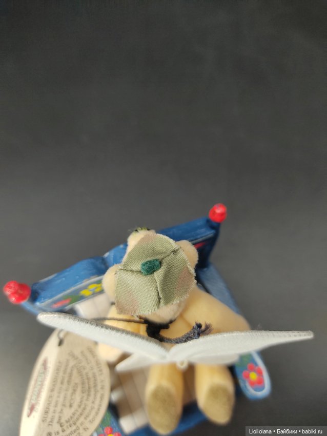 Мишка Листовая фея от Ganz. 8 см. Миниатюра (фото 7)