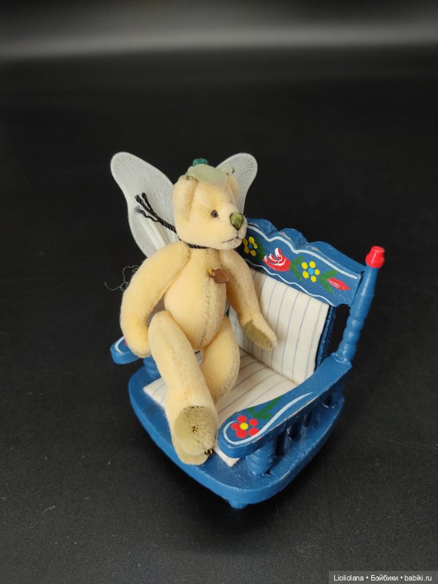 Мишка Листовая фея от Ganz. 8 см. Миниатюра (фото 5)