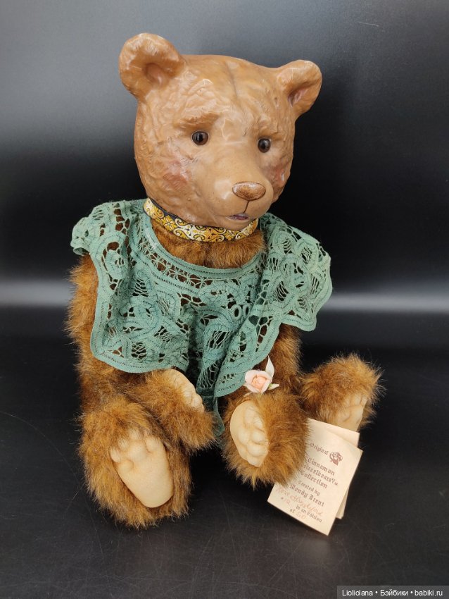 Редкий мишка Лорд Гриззлефорд от Wendy Brent. #12/50. 1988 год. Рассрочка
