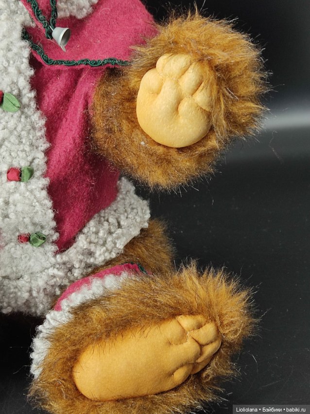 Мишка Помощник Санты от Wendy Brent. 1988 год. Рассрочка (фото 9)