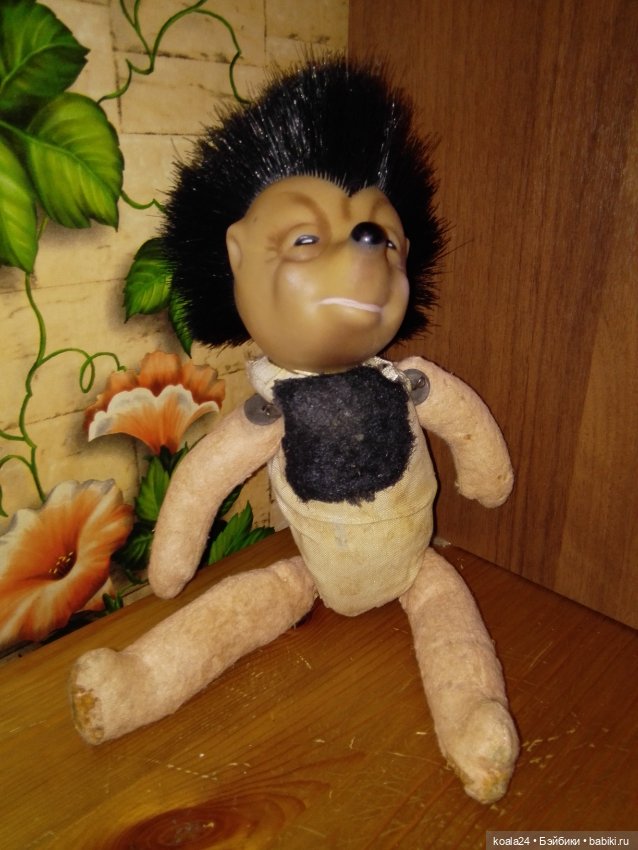 Игрушка. Ёжик немецкий, опилочный