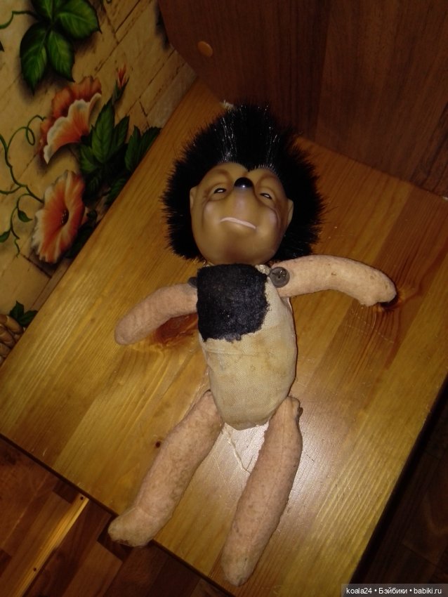 Игрушка. Ёжик немецкий, опилочный (фото 2)