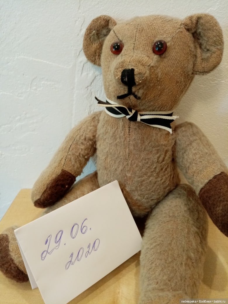 Старинный мишка 1950 годов (фото 5)